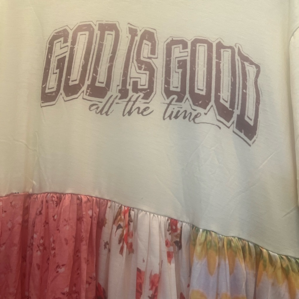 Multicolor Patchwork Maxi Dress(patterns may vary… - image 3